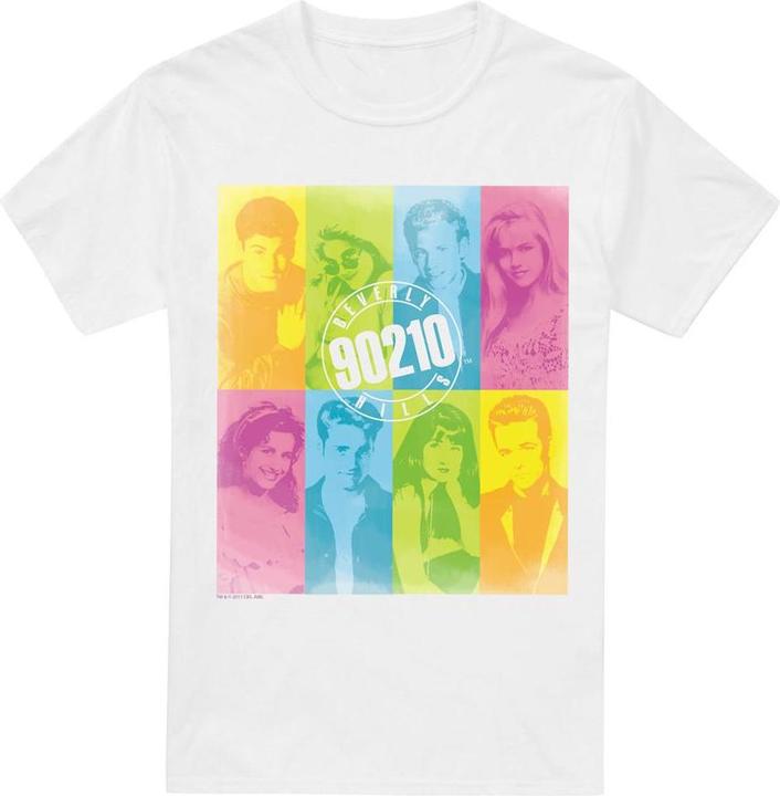 Actual product image 90210 Mens Color Block of Friends T-Shirt (S)