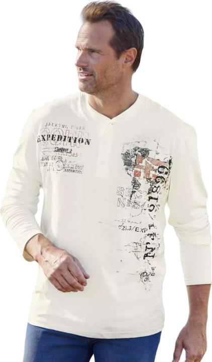 Image du produit Atlas For Men Mens Henley Long-Sleeved Top (Pack of 2) (4XL)