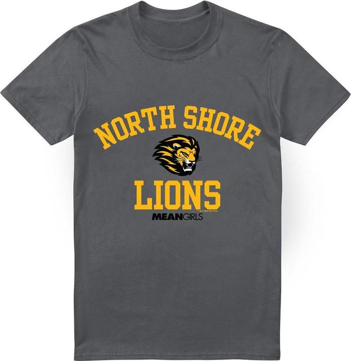 Actual product image Mean Girls Mens North Shore Lions T-Shirt (4XL)