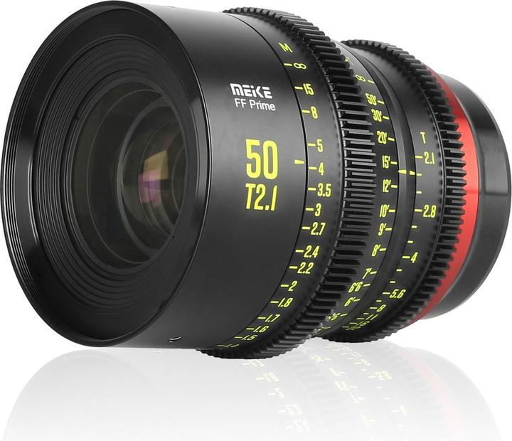 Actual product image Meike 50 mm T2.1 FF (Canon EF, full size)