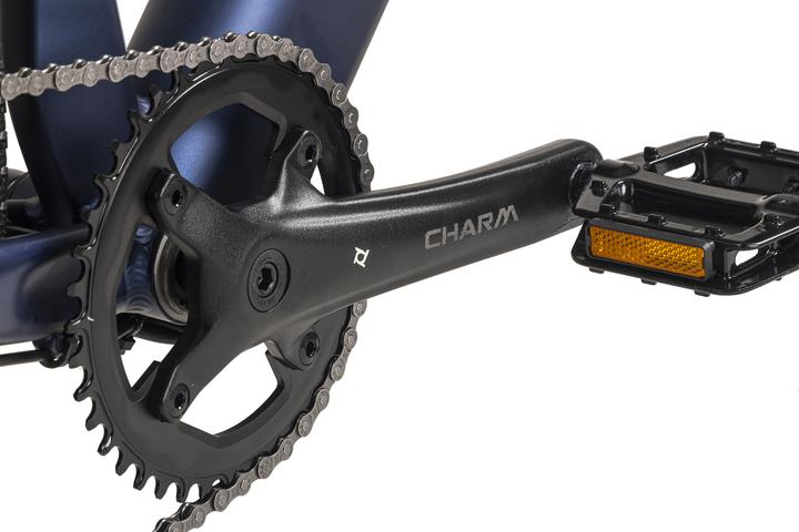 Actual product image Adore E-gravel bike 28" aluminium gravel touring bike GTR-770 rear motor 30NM / 10Ah dark blue matt (52 cm)