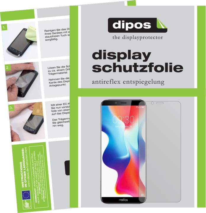 Produktbild Dipos Displayschutzfolie Antireflex (2 Stück, TP-Link Neffos X9)