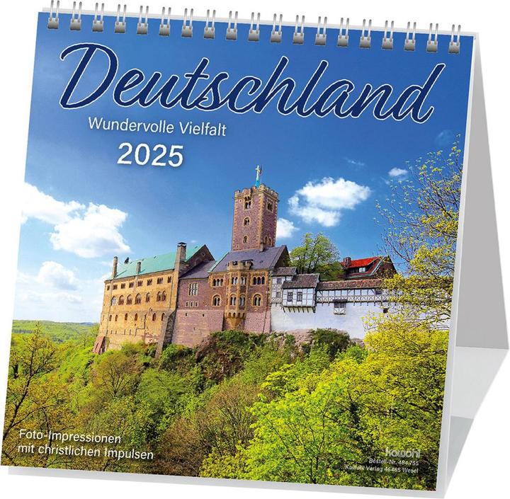 Actual product image Germany - marvellous diversity 2025 (Hardcover)