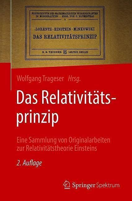 Produktbild Das Relativitätsprinzip (Deutsch)
