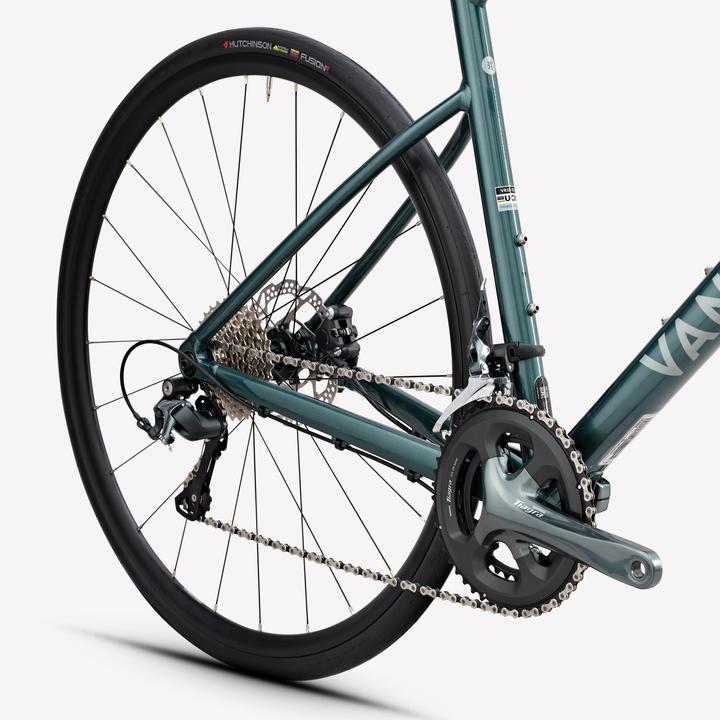 Actual product image Van rysel Road bike Endurance NCR AF Shimano Tiagra 2×10 green