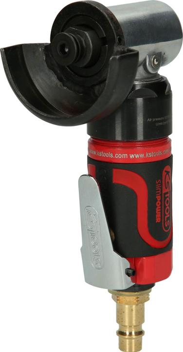 KS Tools 1/4" SlimPOWER mini compressed air bar cut-off sander short, 283 l/min, 220 watt (220 W)