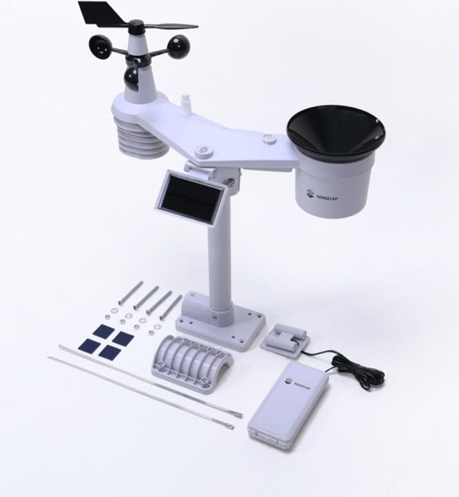 Actual product image Seeed Studio SenseCap S2120 8-in-1 LoRaWAN Weather Station