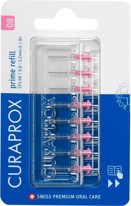 Actual product image Curaprox CPS 08 Prime Refill (8x) (8 x, 3.20 mm)