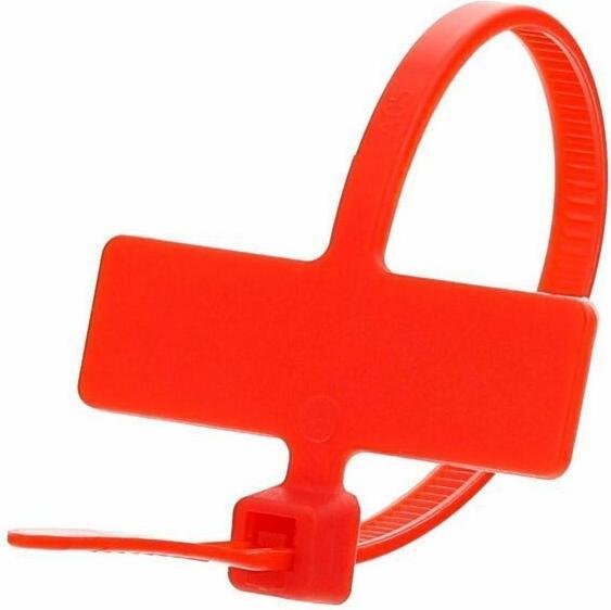 Produktbild Lanview TIE wrap 152,4 x 3,81mm Red (Kunststoffkabelbinder, 152.40 mm, 100 Stk.)