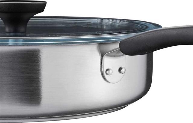 Productafbeelding Fiskars PAN SAUTE FF 26CM CER COAT W DEKSEL 1072314 (26 cm, Koekenpan, Roestvrij staal)