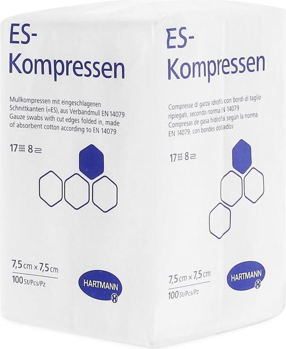 Actual product image Hartmann ES-Kompressen 16fach 10x10cm
