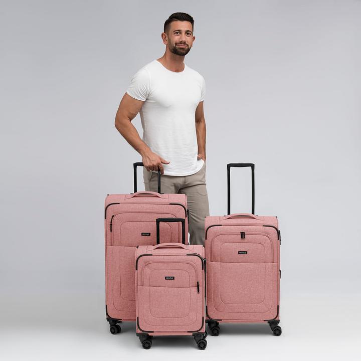 Produktbild Redolz Essentials 12 THREE SET 4-Rollen Kofferset 3-tlg. mit Dehnfalte (201 l, XL (ab 115l))