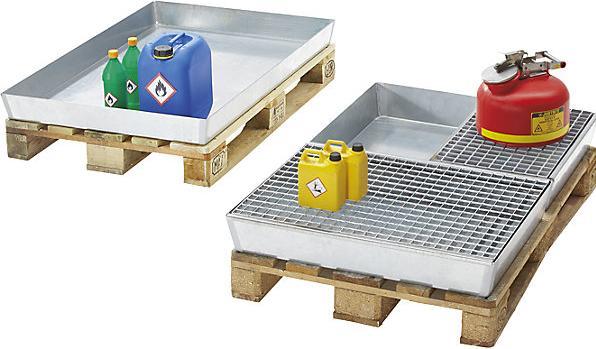 Actual product image eurokraft basic Steel small container pallet tray