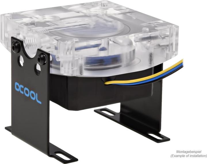 Actual product image Alphacool Ice Sheet Laing DDC Plexi Attachment V.2