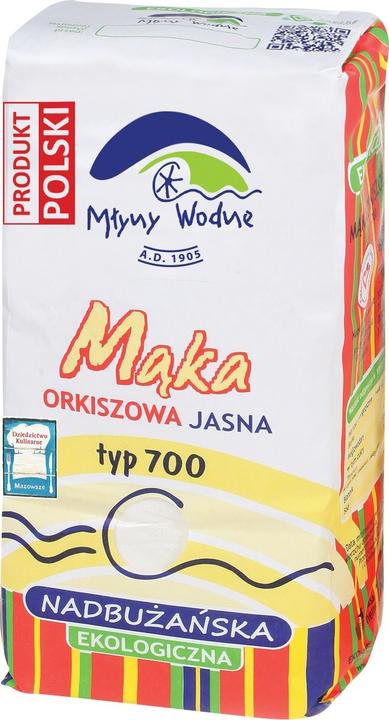 Produktbild Mlyny Wodne Sandgefüllte Mehl Basna Nadbużańska Typ 700 Bio 1 kg - Wassermühlen (Eco Oaza) (100 C)