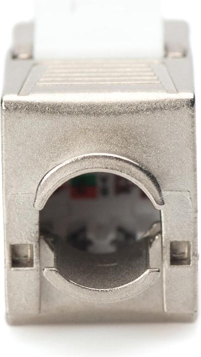 Actual product image Digitus CAT 6A Keystone Jack, shielded, 8 pieces. tool-free connection (Keystone module)