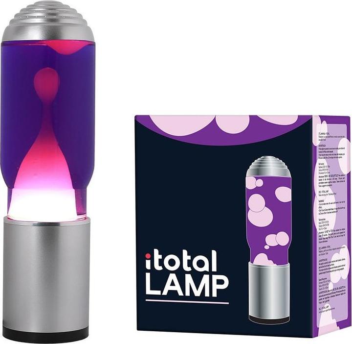 Actual product image Total Juggling iTotal - Lamp ADA with Silver Base, Purple Liquid and White Wax - Purple (1270413)