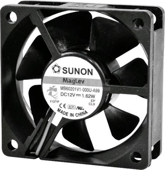 Image du produit Sunon MF60202V11000UA99 Ventilateur axial 24 V/DC 39.06 m³/h (L x l x H) 60 x 60 x 20 (60 mm)