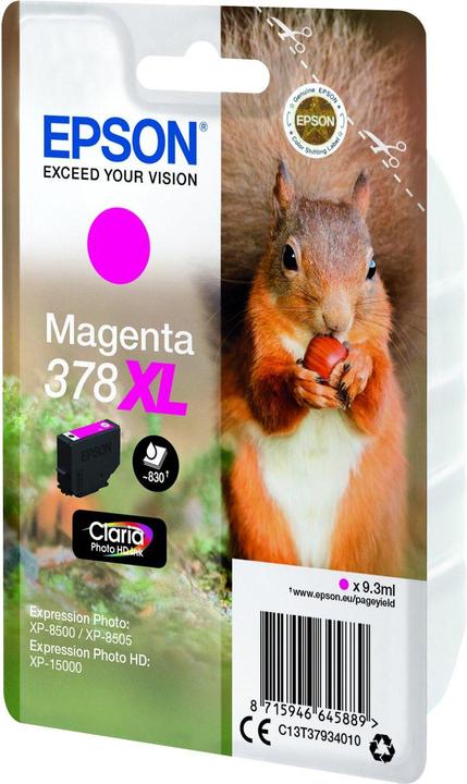 Actual product image Epson 378xl (M)