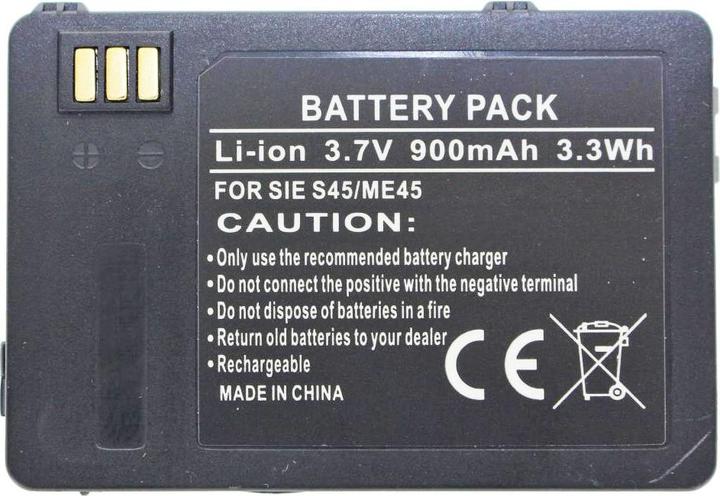 Actual product image Siemens Battery S45, S45i, M45 Battery L36880-N4501-A100
