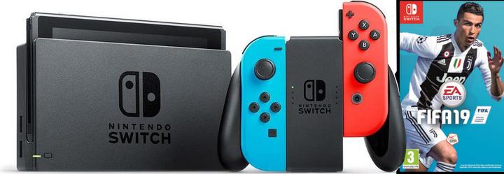 Image du produit Nintendo Switch + FIFA 19