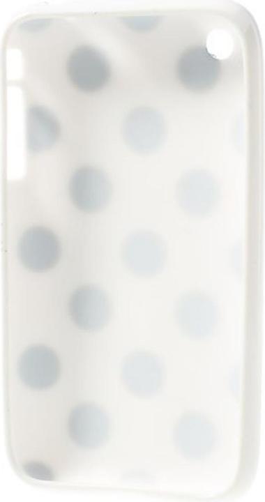 Produktbild König Design Schutzhülle für Handy Apple iPhone 3 3G 3GS weiss/schwarz (Apple iPhone 3G, Apple iPhone 3GS)