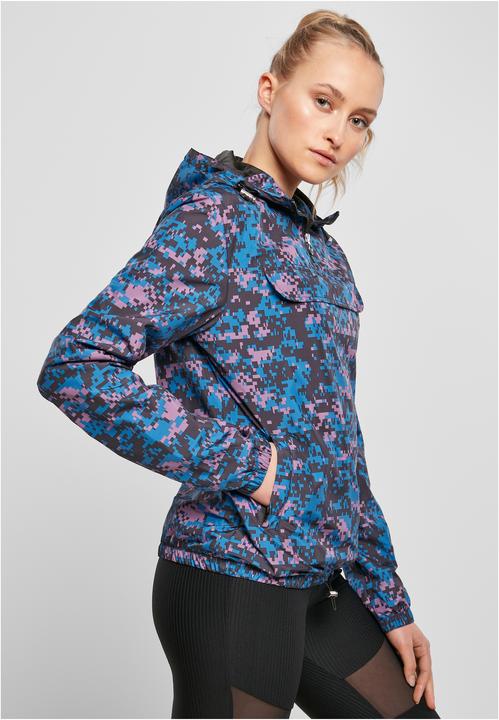 Actual product image Urban Classics Ladies Camo Pull Over Jacket - 2516 (XS)