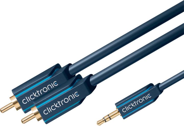 Image du produit Goobay Câble adaptateur MP3 (1 m, Jack 3,5 mm (AUX), RCA)