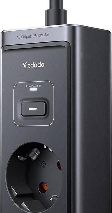 Produktbild Mcdodo GaN 6-in-1 power strip CH-0620, 30W (6 x, USB-C, USB-A, 1.50 m)