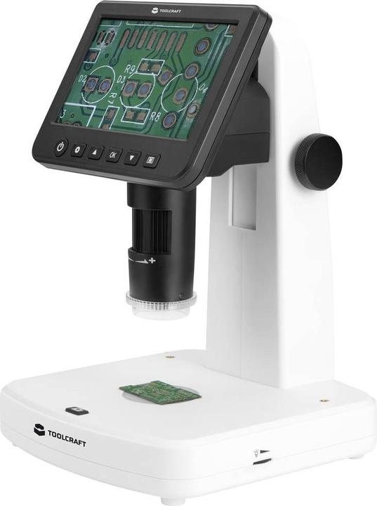 Actual product image Toolcraft TO-9076404 12.7 cm (5-inch) LCD digital microscope with Polaris