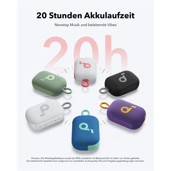 Produktbild Anker Soundcore Select 4 Go v2 red (18 h, Stromversorgung über USB)