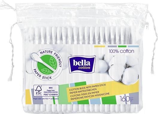 Produktbild Bella 100% Baumwollkosmetische Stöcke, 160 Stücke