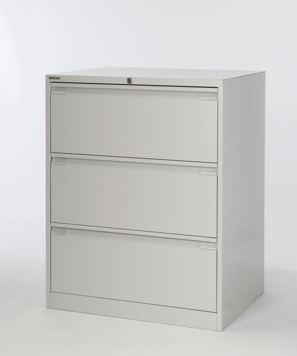 Actual product image Bisley Double-row suspension filing cabinet with 3 drawers (62 x 80 x 101.5 cm)