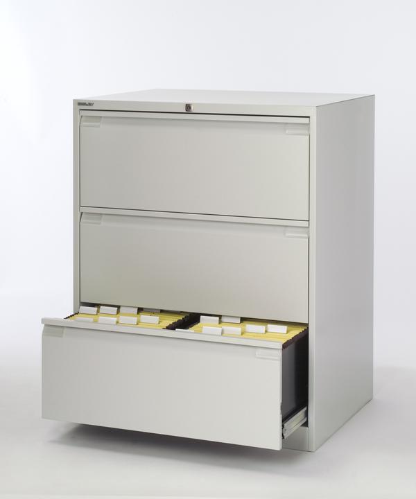 Actual product image Bisley Double-row suspension filing cabinet with 3 drawers (62 x 80 x 101.5 cm)
