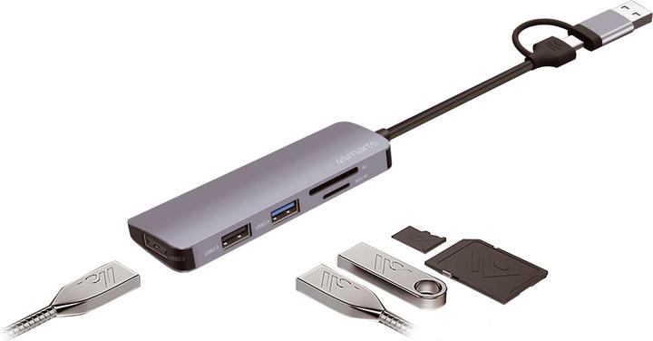 Actual product image 4smarts Universal (USB-A, USB-C, 3 Ports)