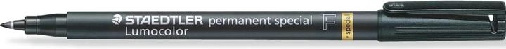 Produktbild Staedtler Folienstift Lumocolor special F (Schwarz, 0.40 mm, 10 x)