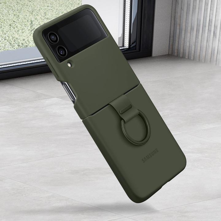 Image du produit Samsung Couvercle en silicone avec anneau (Samsung Galaxy Z Flip4)