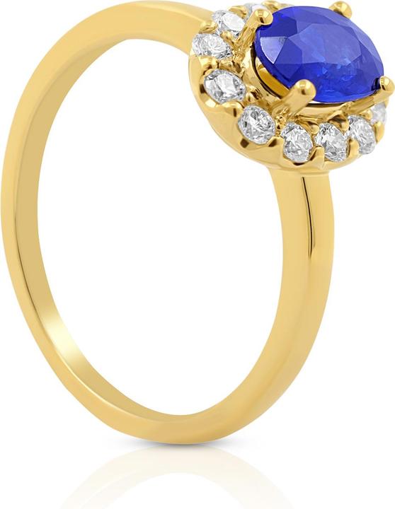 Actual product image Muau Ring (54, 950 Platinum)