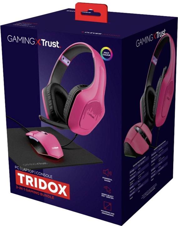 Actual product image Trust GXT790P TRIDOX 3-IN-1 BUNDLE (Cable)