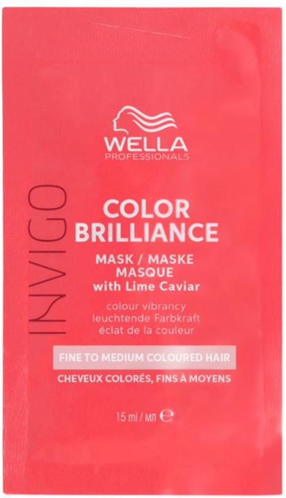 Actual product image Wella Invigo Color Brilliance Mask Fine to Medium Coloured Hair (15 ml)