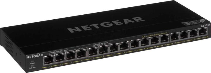 Actual product image Netgear GS316P-100PES (16 Ports)
