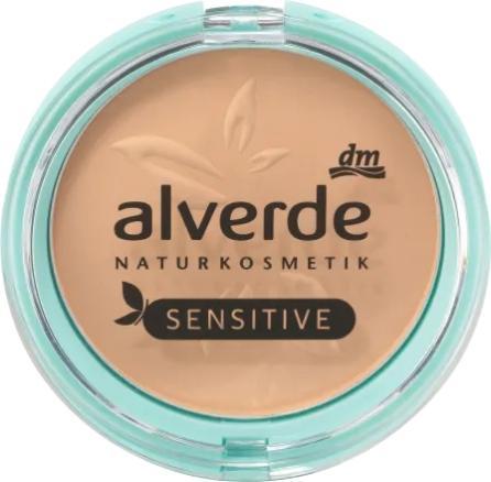 Actual product image dm alverde Face Powder Mattifying Powder Sensitive Medium Beige 02