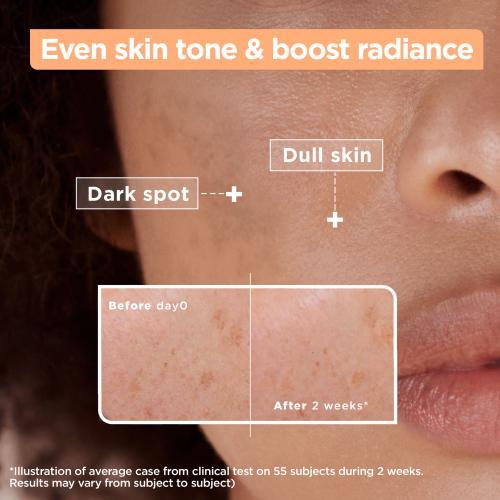 Actual product image Mixa Vitamin C + Glycolic Acid Anti-Dark Spot Serum (30 ml)