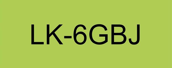 Produktbild Epson Matte Green/Black 24mm LK-6GBJ (2.40 cm, Grün)