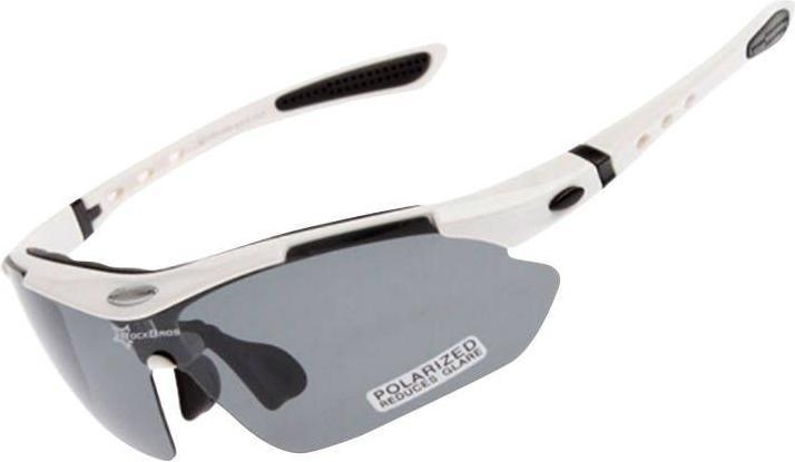 Rockbros Photochromic cycling glasses 10142 (white) (Schwarz, Schwarz)
