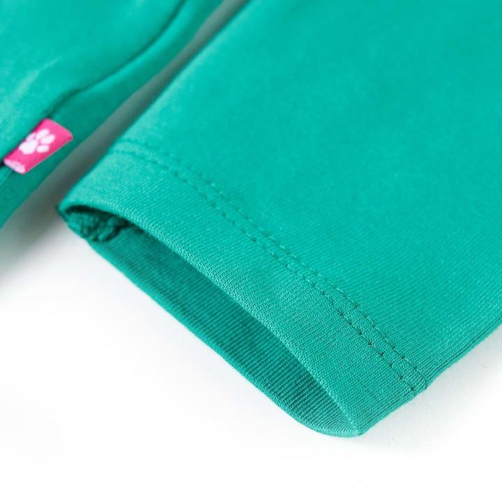 Produktbild VidaXL Kinder-Langarmshirt Hellgrün 116,Material: 95 % Baumwolle (116)