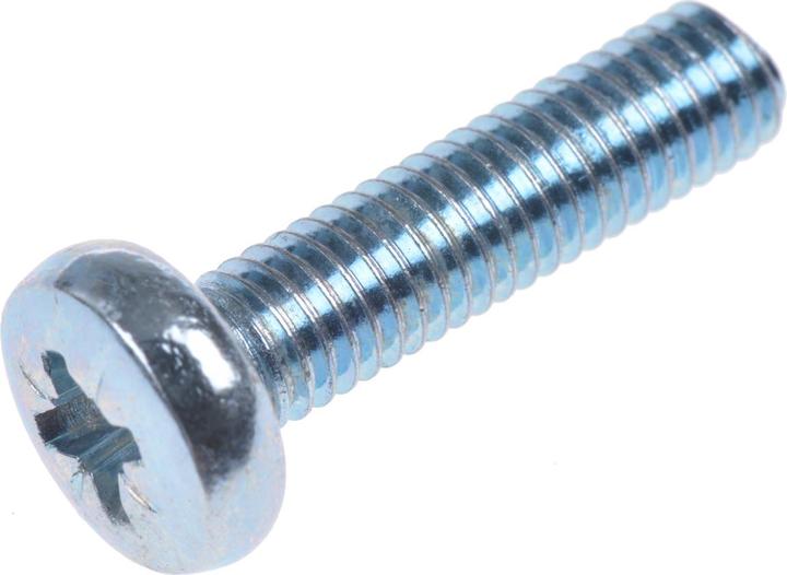 Actual product image Rs Pro Screws lens head cross, M5x20mm