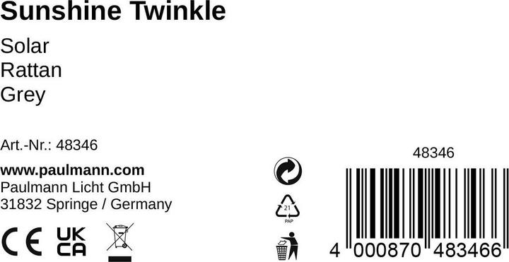 Produktbild Pauleen Solar Laterne Twinkle (1 x)