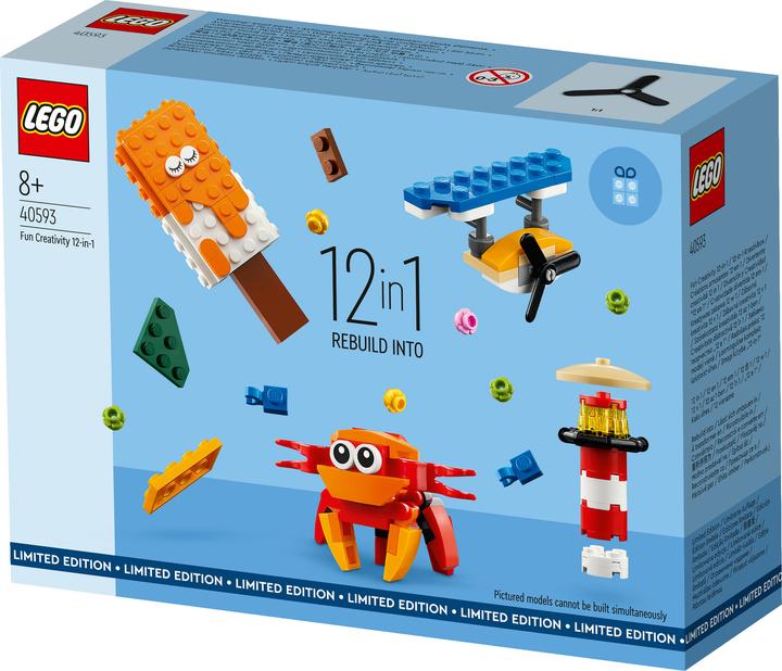 Actual product image LEGO Promotional 12-in-1 Creative Box (40593, LEGO Creator Expert)