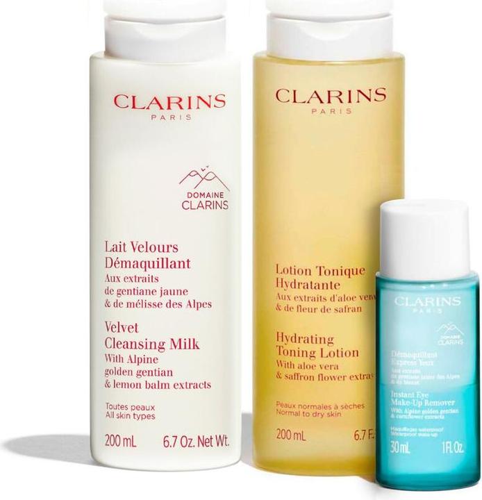 Clarins Latte Detergente Delicato Set (Gesichtspflege set)